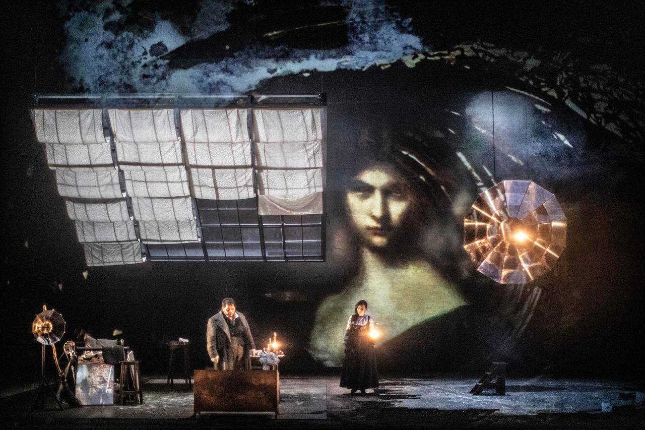 Lucie Peyramaure on stage